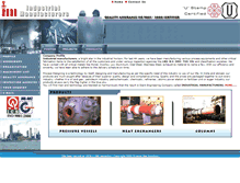 Tablet Screenshot of industrialmanufacturers.com